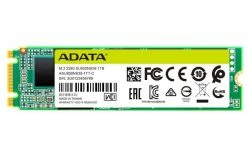 ADATA SSD Ultimate SU650 M.2 2280 SATA 1000 GB - SSD (Solid State Disks)
