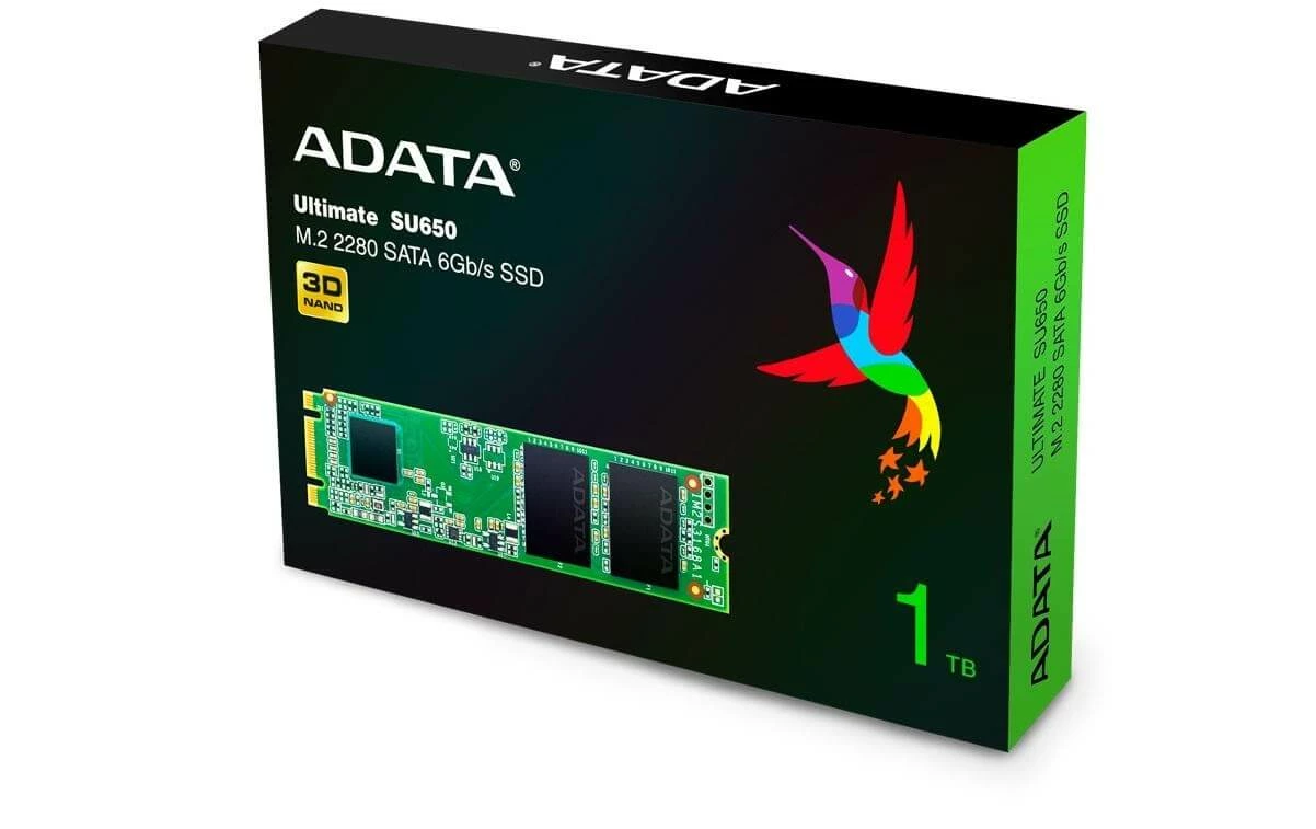 ADATA SSD Ultimate SU650 M.2 2280 SATA 1000 GB - SSD (Solid State Disks) – Image 2