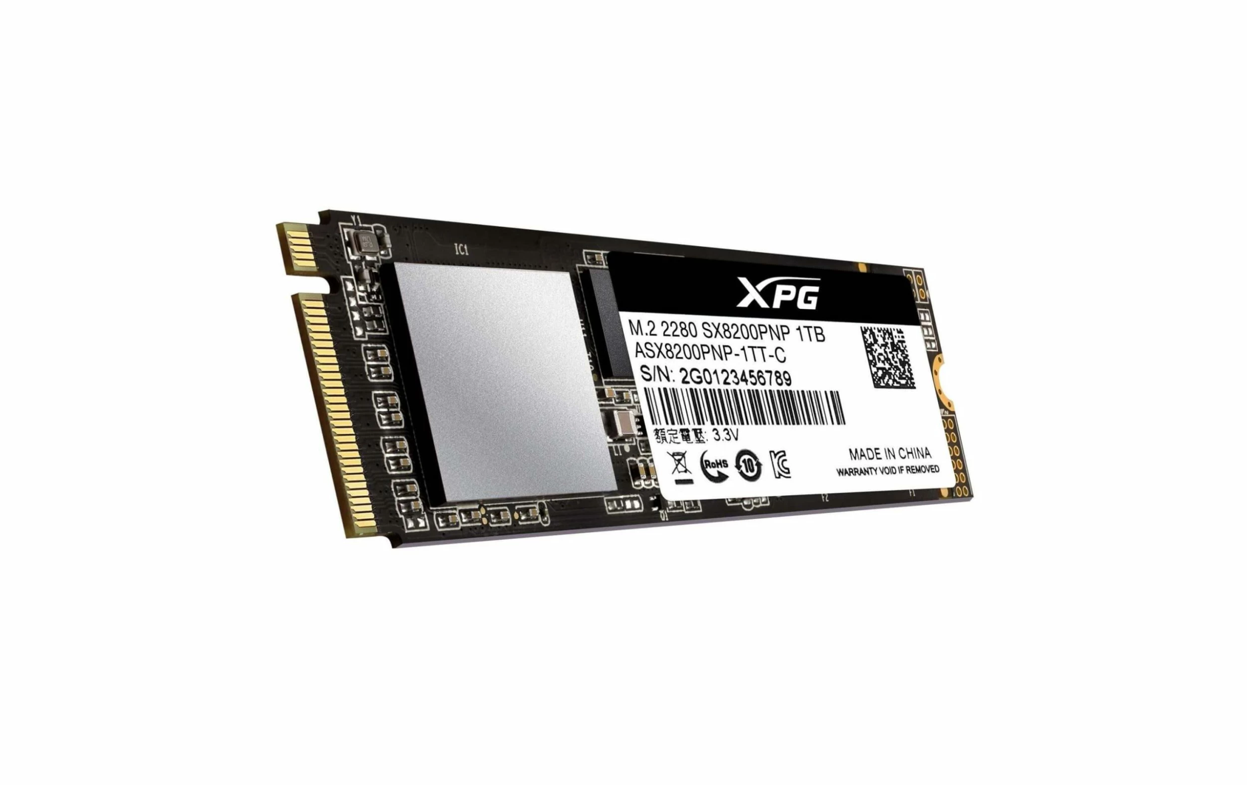 ADATA SSD XPG SX8200 Pro M.2 2280 NVMe 1000 GB - SSD (Solid State Disks)