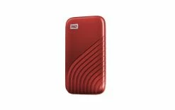 WD Western Digital SSD Externe Mon Passeport 500 GB, Rouge - SSD (Solid State Disks)