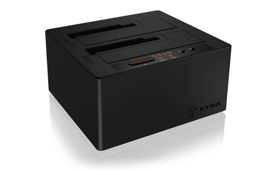 RAIDSONIC ICY BOX Station D’accueil Et De Clonage IB-121CL-C31 - Accessoires Supports De Mémoire