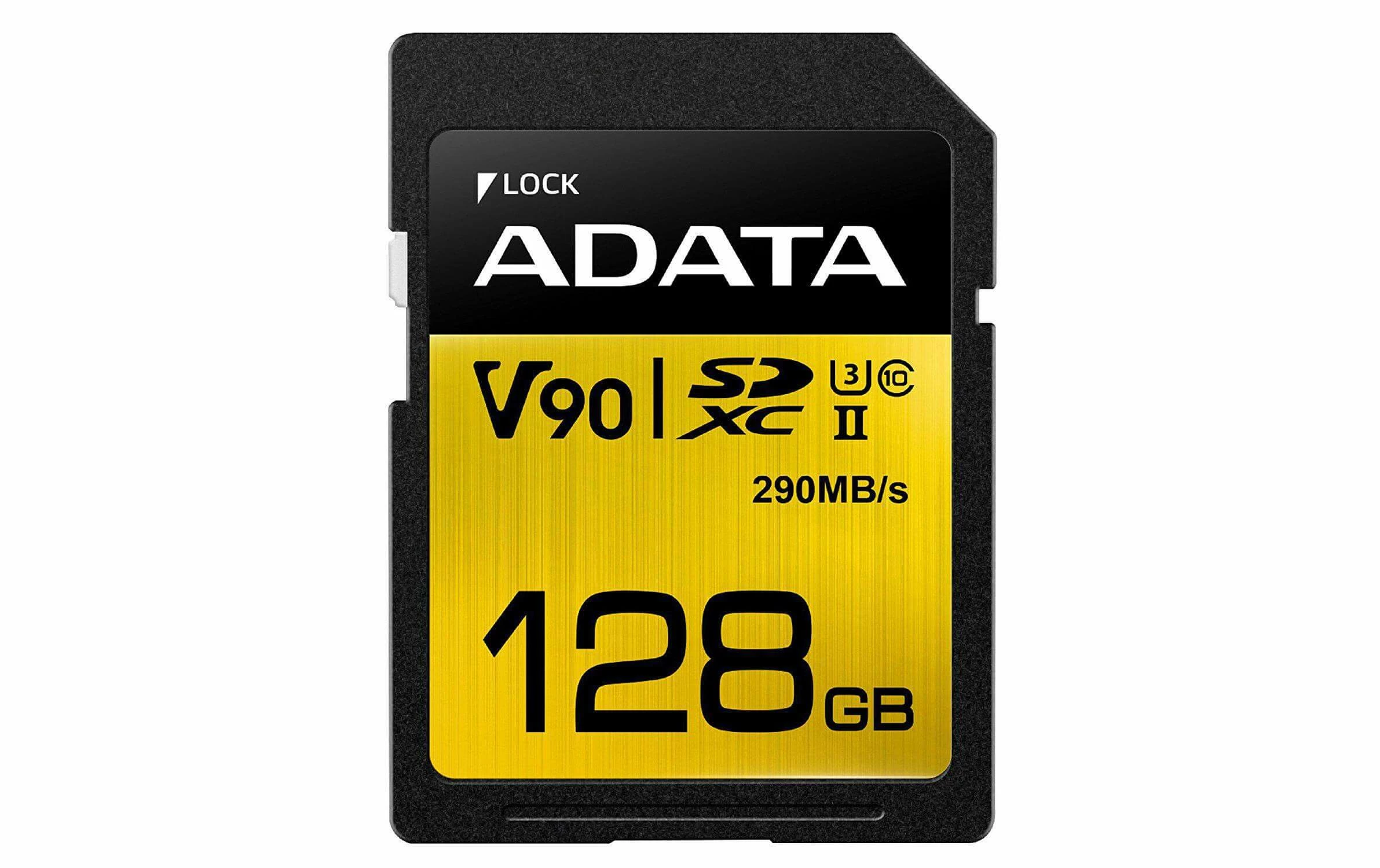 ADATA Carte SDXC Premier ONE UHS-II 128 GB - Cartes Mémoire