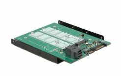 DeLock Accessoires Supports De Mémoire Platine Adaptatrice 3,5