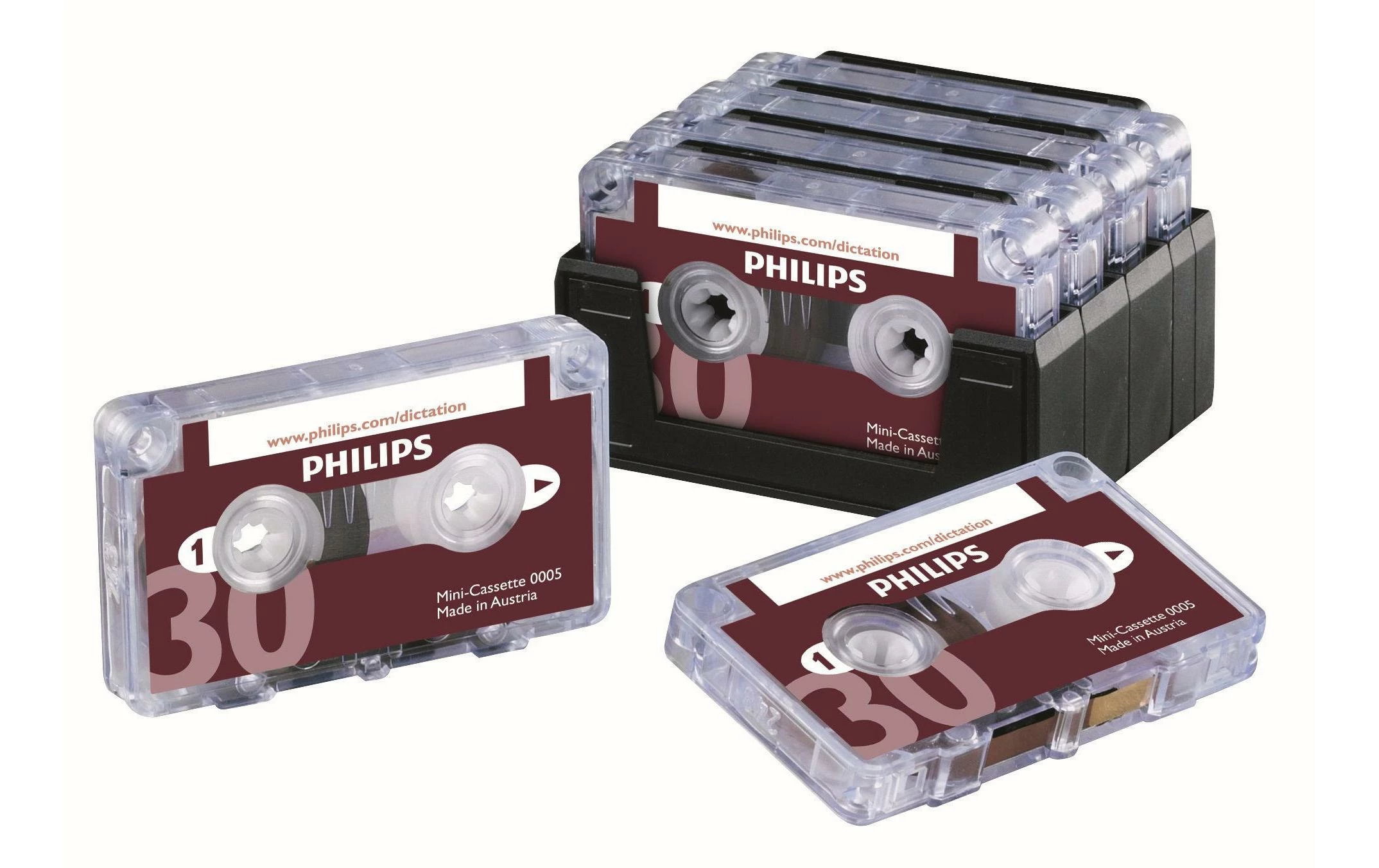 Philips Minicassette - 10 X 30min - Disques – Image 2