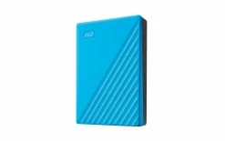WD Western Digital Disque Dur Externe My Passport 4 TB, Bleu - Disques Durs Externes