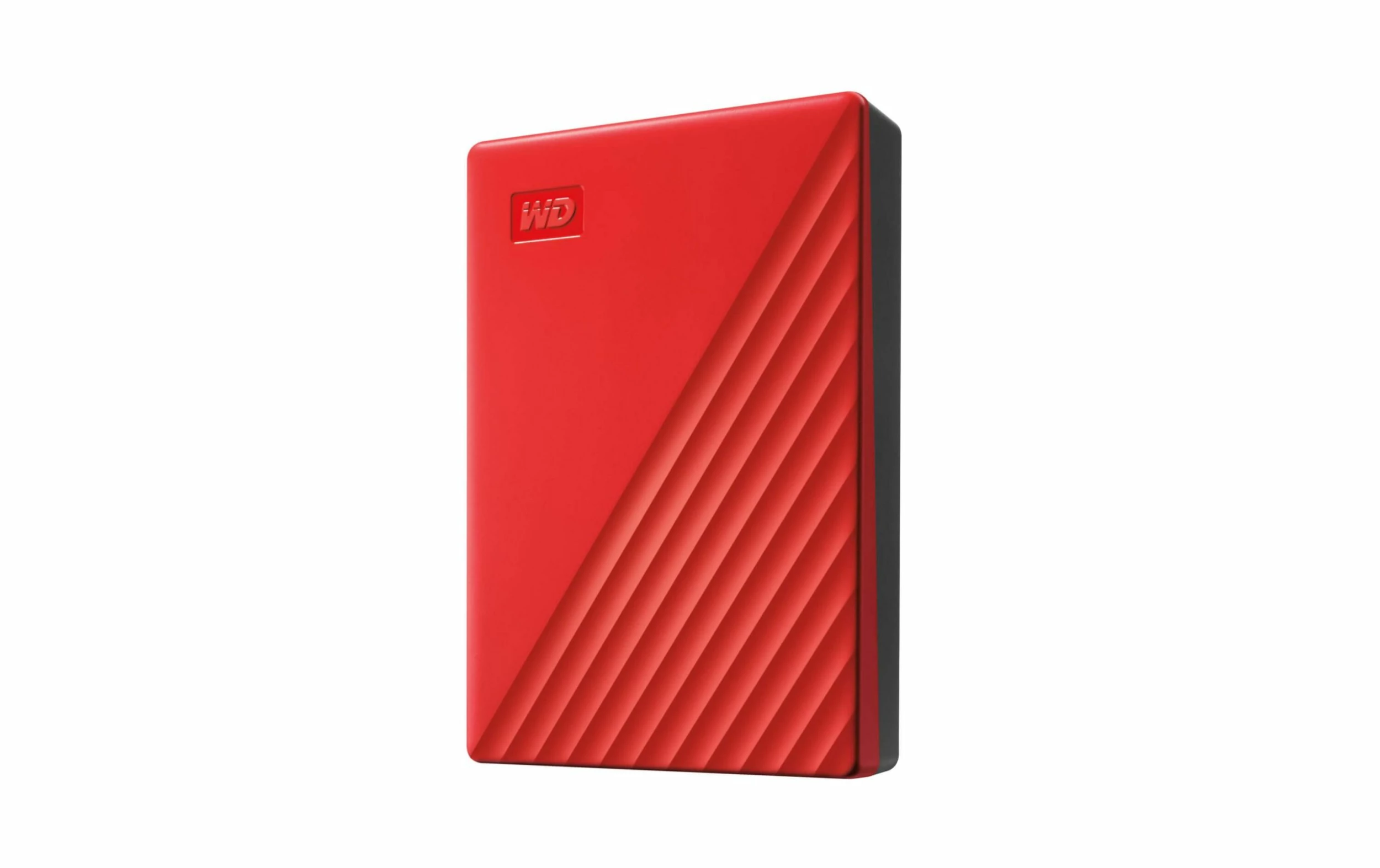WD Western Digital Disque Dur Externe My Passport 4 TB, Rouge - Disques Durs Externes