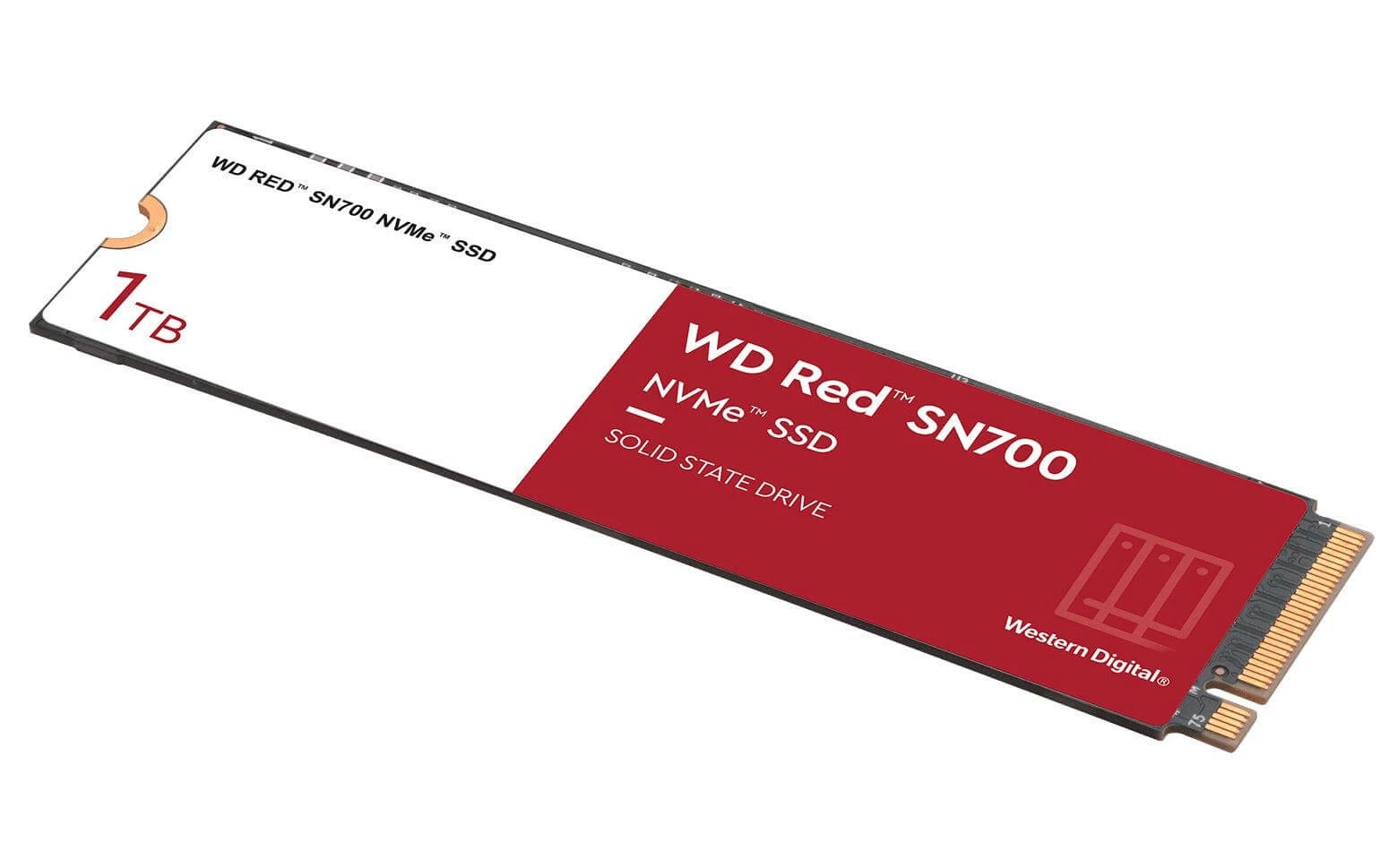 Western Digital SSD WD Red SN700 M.2 2280 NVMe 1000 GB - SSD (Solid State Disks) – Image 3