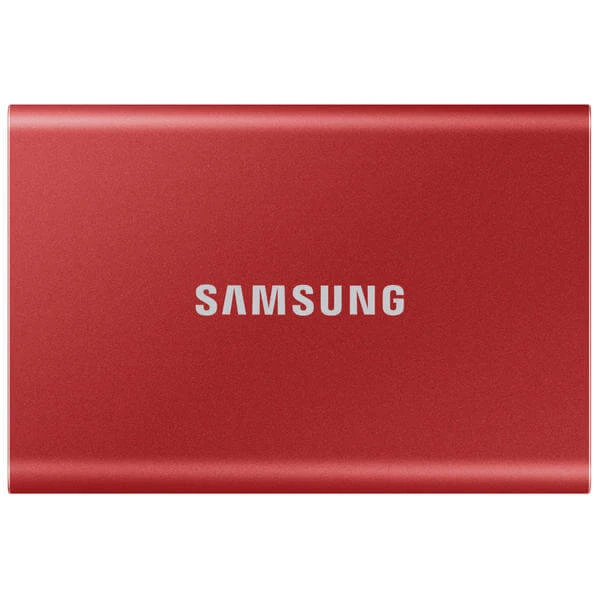 Samsung Portable T7 2000 GB Rouge - SSD Externe - SSD (Solid State Disks)