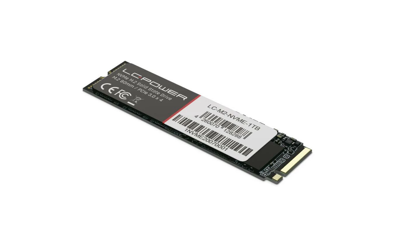 LC-Power SSD Flash Phenom M.2 2280 NVMe 1000 GB - SSD (Solid State Disks)