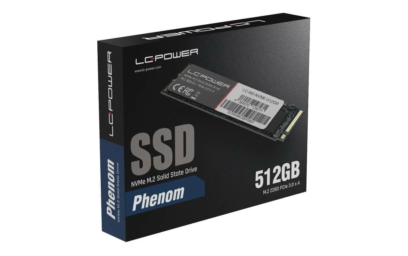 LC-Power SSD Flash Phenom M.2 2280 NVMe 1000 GB - SSD (Solid State Disks) – Image 2
