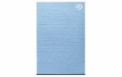 Seagate Disque Dur Externe One Touch Portable 4 TB, Bleu Clair - Disques Durs Externes
