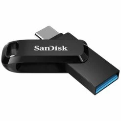 SanDisk Clé USB Dual Drive Go 64 Go USB-C 3.0/USB-A 3.0 - Sticks USB