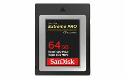 SanDisk Carte CFexpress Extreme Pro Typ B 64GB - Cartes Mémoire
