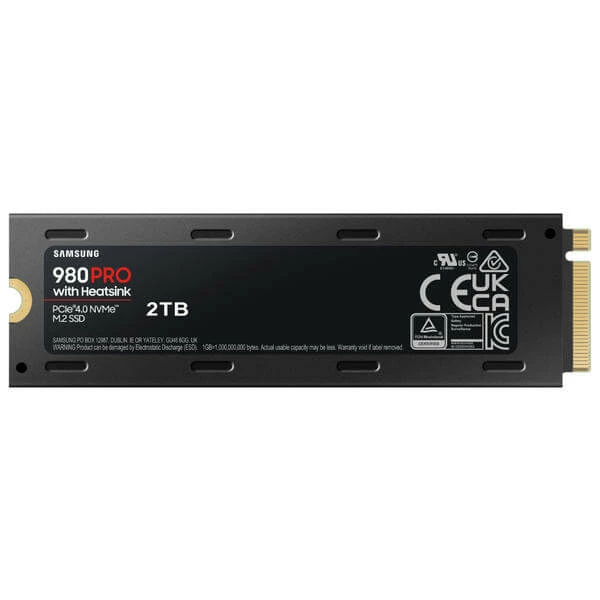 Samsung 980 Pro 2000 GB M.2 NVMe Heatsink - SSD - SSD (Solid State Disks)