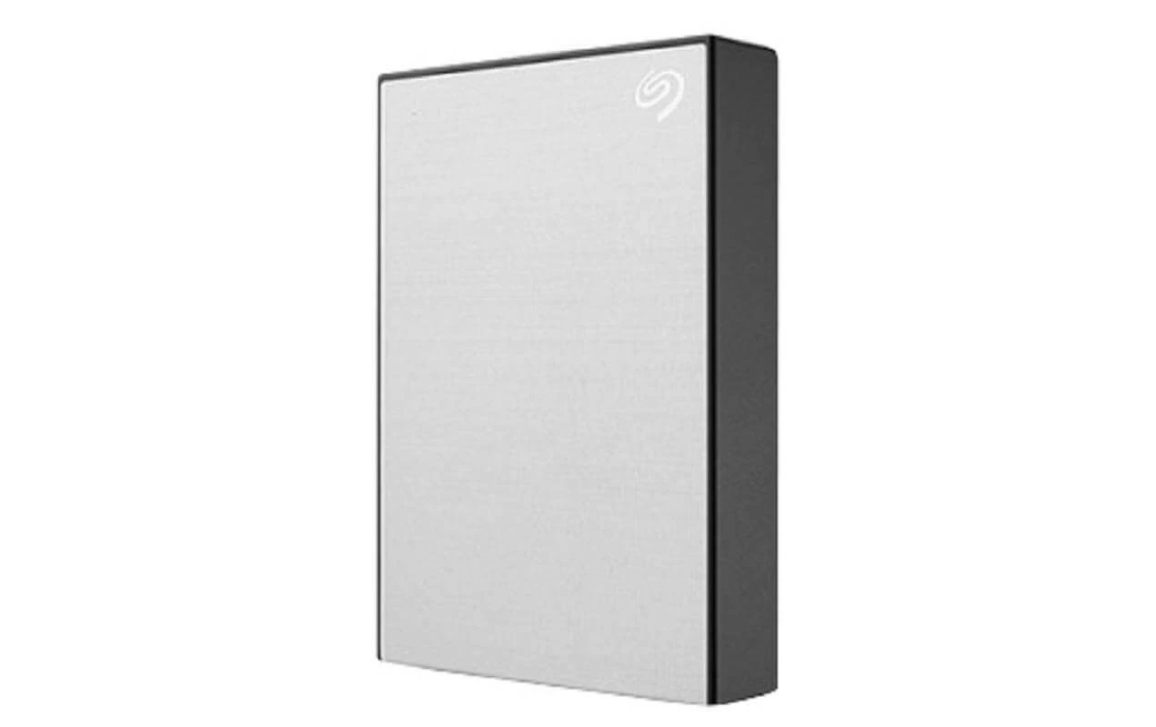 Seagate Disque Dur Externe One Touch Portable 5 TB, Argenté - Disques Durs Externes