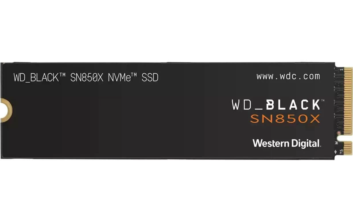 WD Black SSD SN850X Gaming M.2 2280 NVMe 1000 GB - SSD (Solid State Disks)