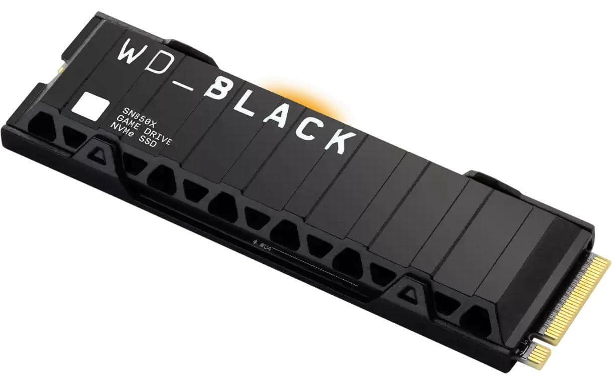 WD Black SSD SN850X Gaming Heatsink M.2 2280 NVMe 1000 GB - SSD (Solid State Disks) – Image 2