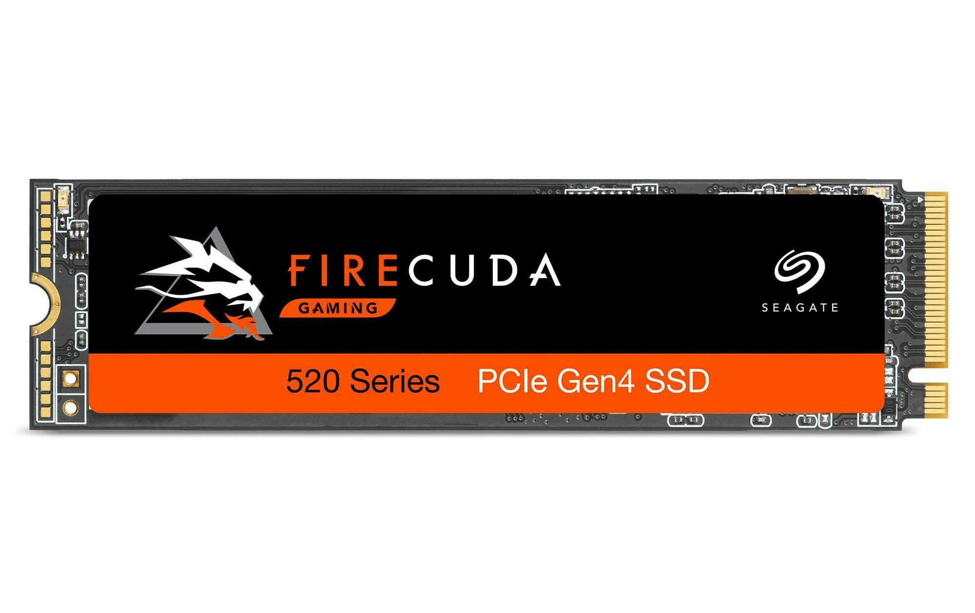 Seagate SSD FireCuda 520 M.2 2280 NVMe 1000 GB - SSD (Solid State Disks)