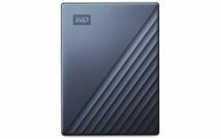 WD Western Digital Disque Dur Externe My Passport Ultra 5 TB, Bleu - Disques Durs Externes