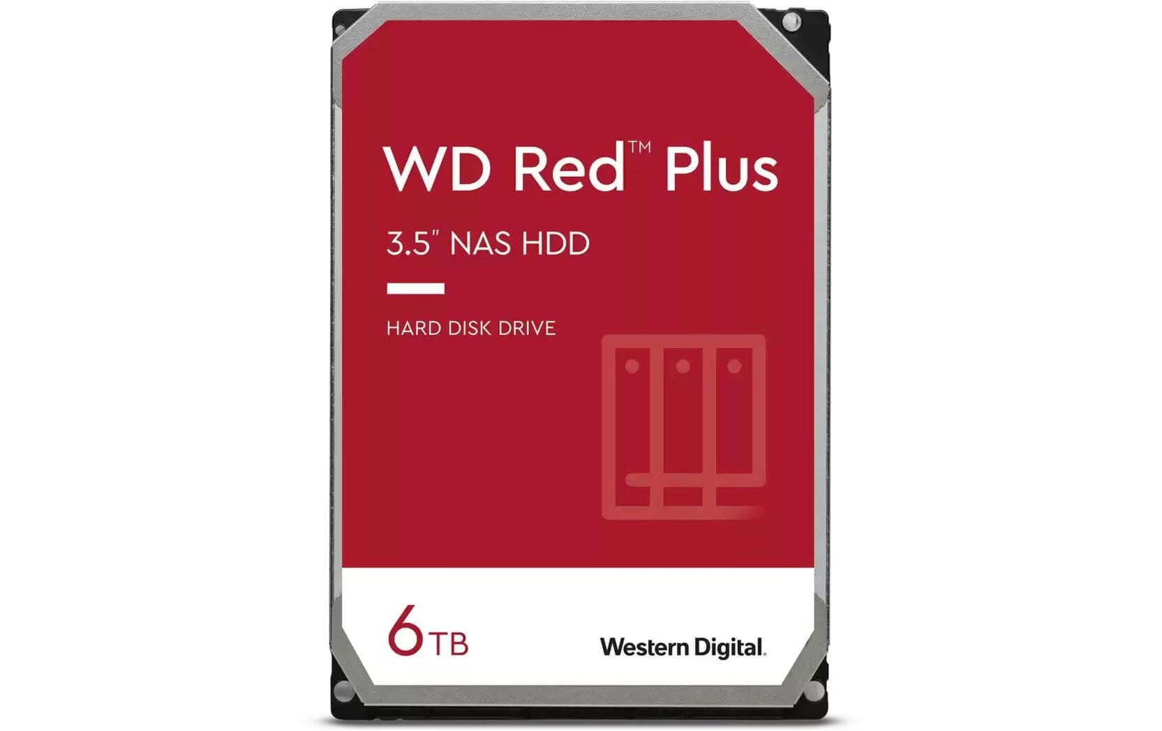 Disques Durs Internes Western Digital Disque Dur WD Red Plus 3.5