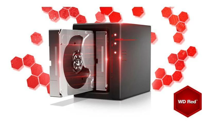 Disques Durs Internes Western Digital Disque Dur WD Red Plus 3.5 – Image 2
