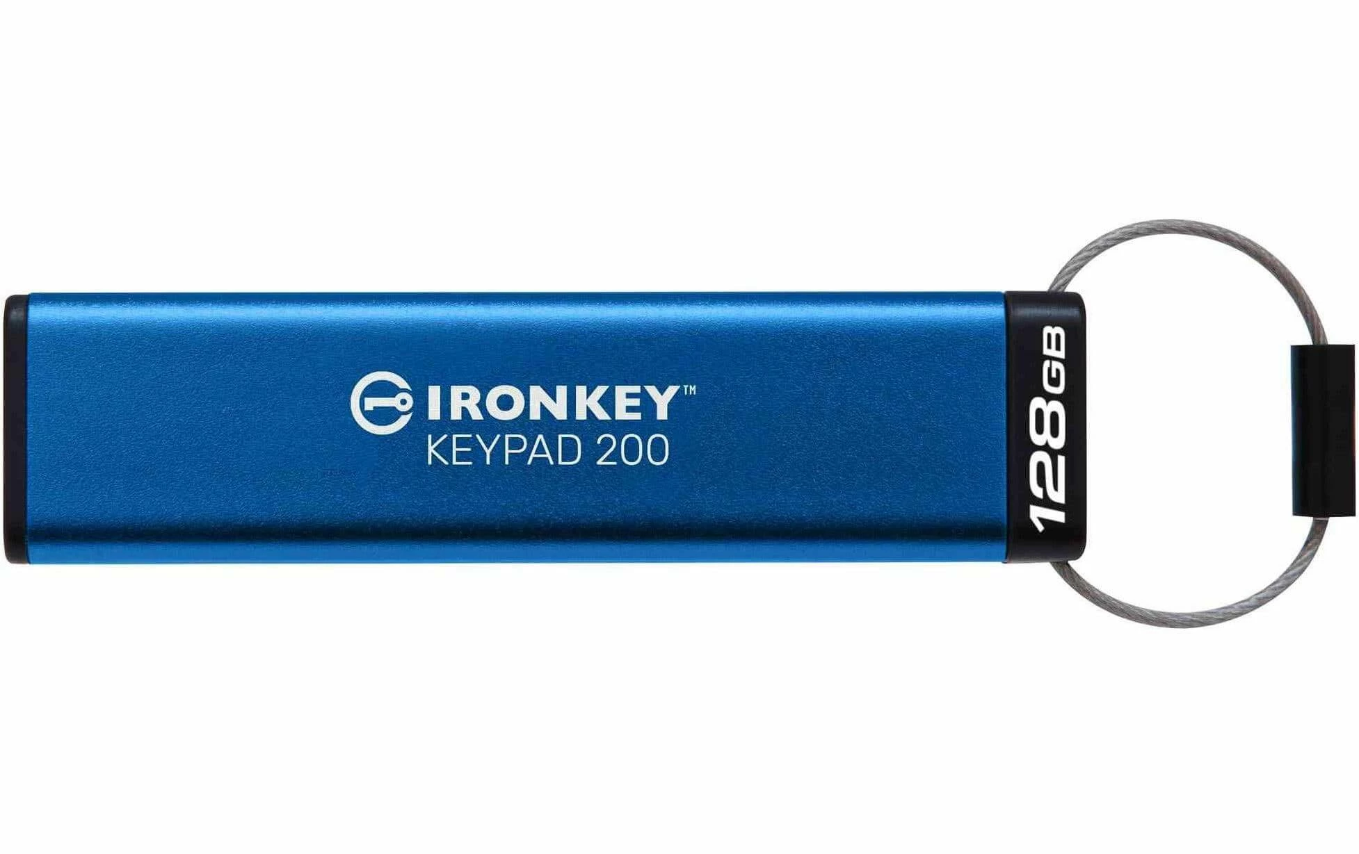 Kingston Clé USB IronKey Keypad 200 128 GB - Sticks USB