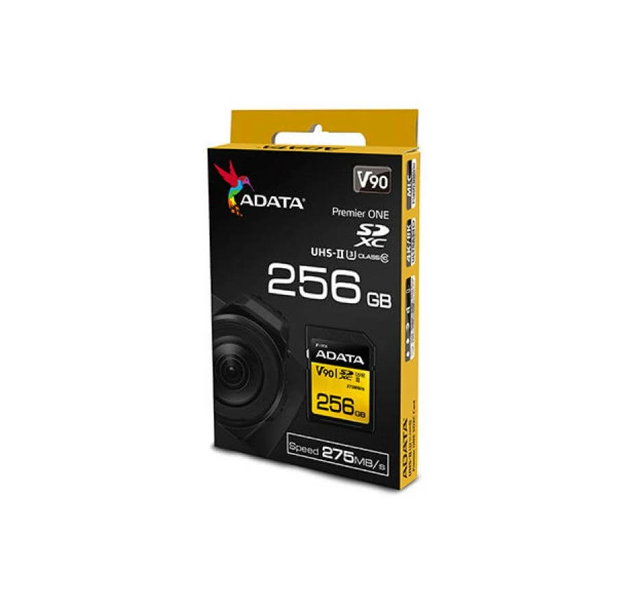 ADATA Carte SDXC Premier ONE UHS-II 256 GB - Cartes Mémoire – Image 3