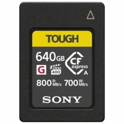 Sony CFexpress Type A - CEA-G640T, 640GB, 700 MB/s - Cartes Mémoire