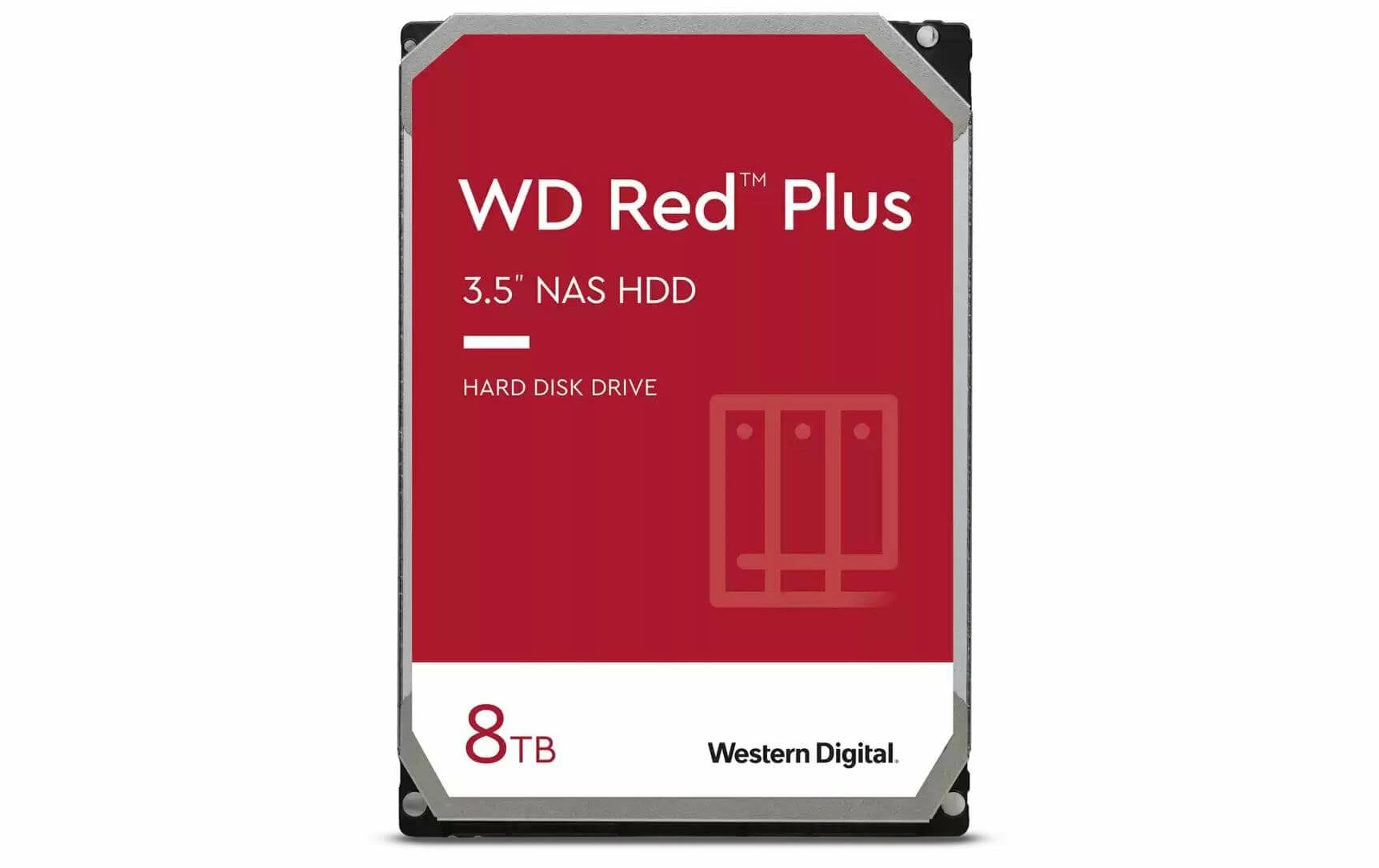 Disques Durs Internes Western Digital Disque Dur WD Red Plus 3.5