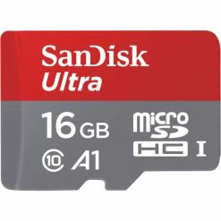 SanDisk Ultra MicroSDHC 16GB 98MB/s - Cartes Mémoire