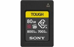 Sony Carte CFexpress Typ-A Tough 80 GB - Cartes Mémoire