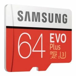 Samsung Micro SDXC 64 GB Evo Plus - Cartes Mémoire
