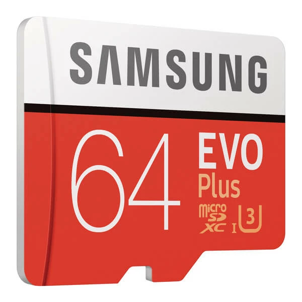 Samsung Micro SDXC 64 GB Evo Plus - Cartes Mémoire