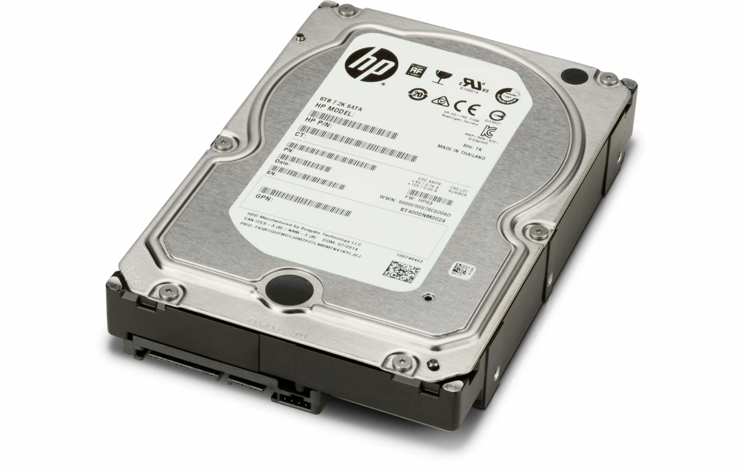 HP Disques Durs Internes Disque Dur K4T76AA 3.5