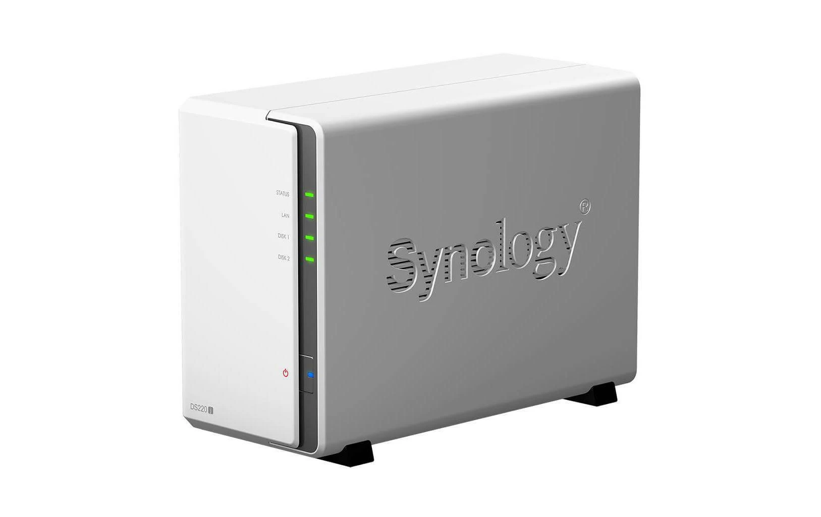 Synology NAS DiskStation DS220j 2-bay WD Red Plus 2 TB - NAS – Image 3