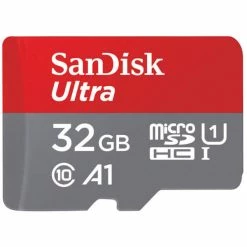 SanDisk Ultra MicroSDHC 32GB - 120MB/s, U1, UHS-I - Cartes Mémoire