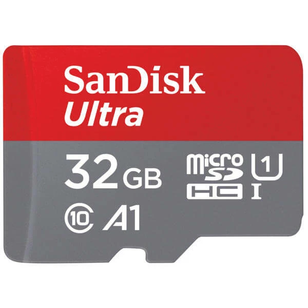 SanDisk Ultra MicroSDHC 32GB - 120MB/s, U1, UHS-I - Cartes Mémoire