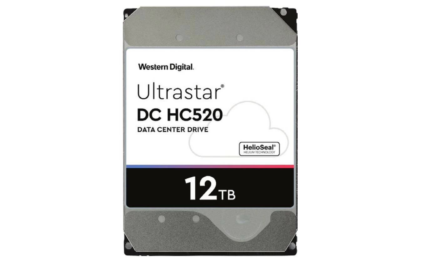 WD Western Digital Disque Dur Ultrastar DC HC520 12 To SAS 12 Go/s - Disques Durs Internes