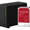 Synology NAS DiskStation DS218play 2-bay WD Red Plus 6 TB - NAS