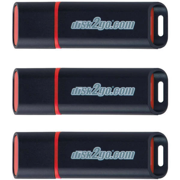 Disk2go Clé USB Passion 3x8 Go USB 2.0 Triple Pack - Sticks USB