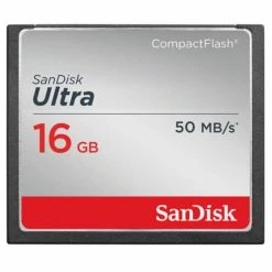 SanDisk CF Carte 16GB Ultra - Cartes Mémoire