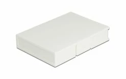DeLock Boîtier De Protection Pour HDD 3.5″ Blanc - Accessoires Supports De Mémoire