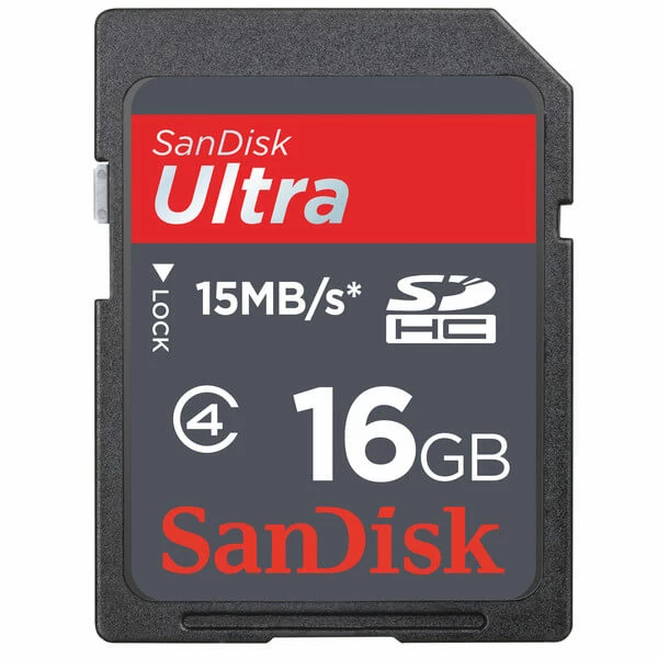 SanDisk CF Carte 16GB Ultra - Cartes Mémoire – Image 2