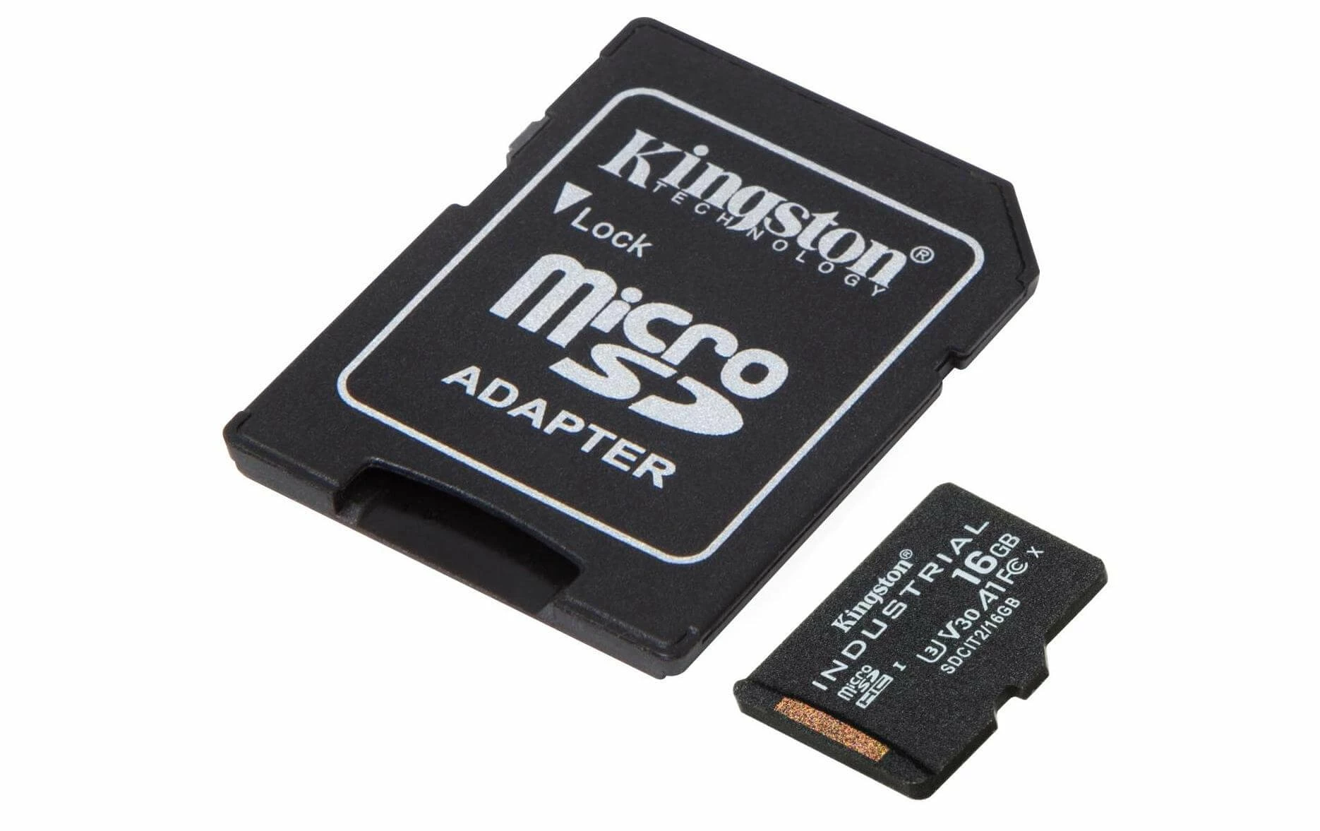 Kingston Carte MicroSDHC Industrial UHS-I 16 GB - Cartes Mémoire – Image 2