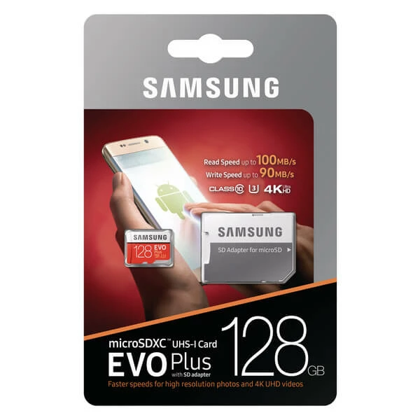 Samsung Micro SDXC 128 GB Evo Plus - Cartes Mémoire – Image 3