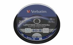 VERBATIM BD-R M-Disc 25 GB, Tour (10 Pièce/s) - Disques