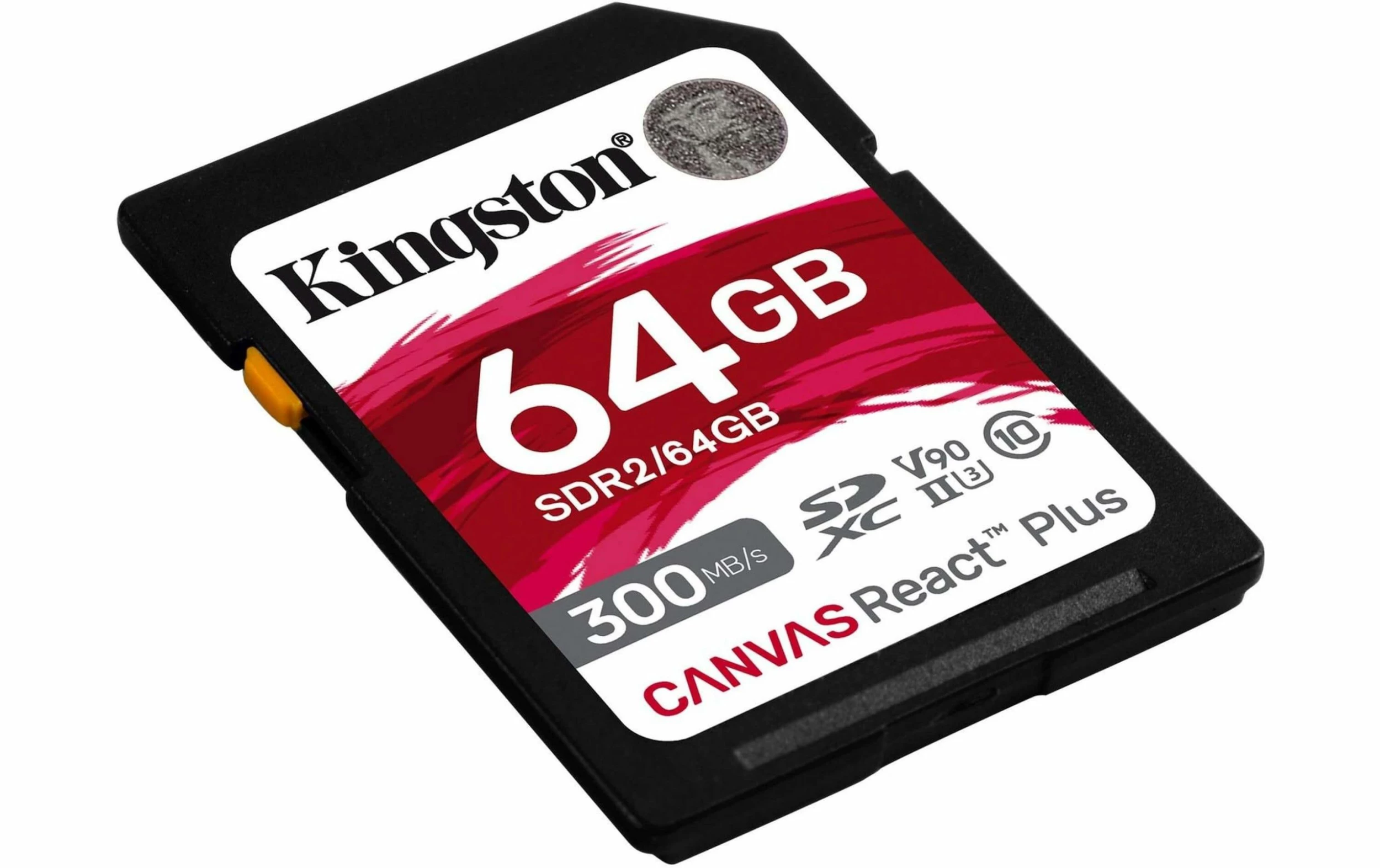 Kingston Carte SDXC Canvas React Plus 64 GB - Cartes Mémoire – Image 2