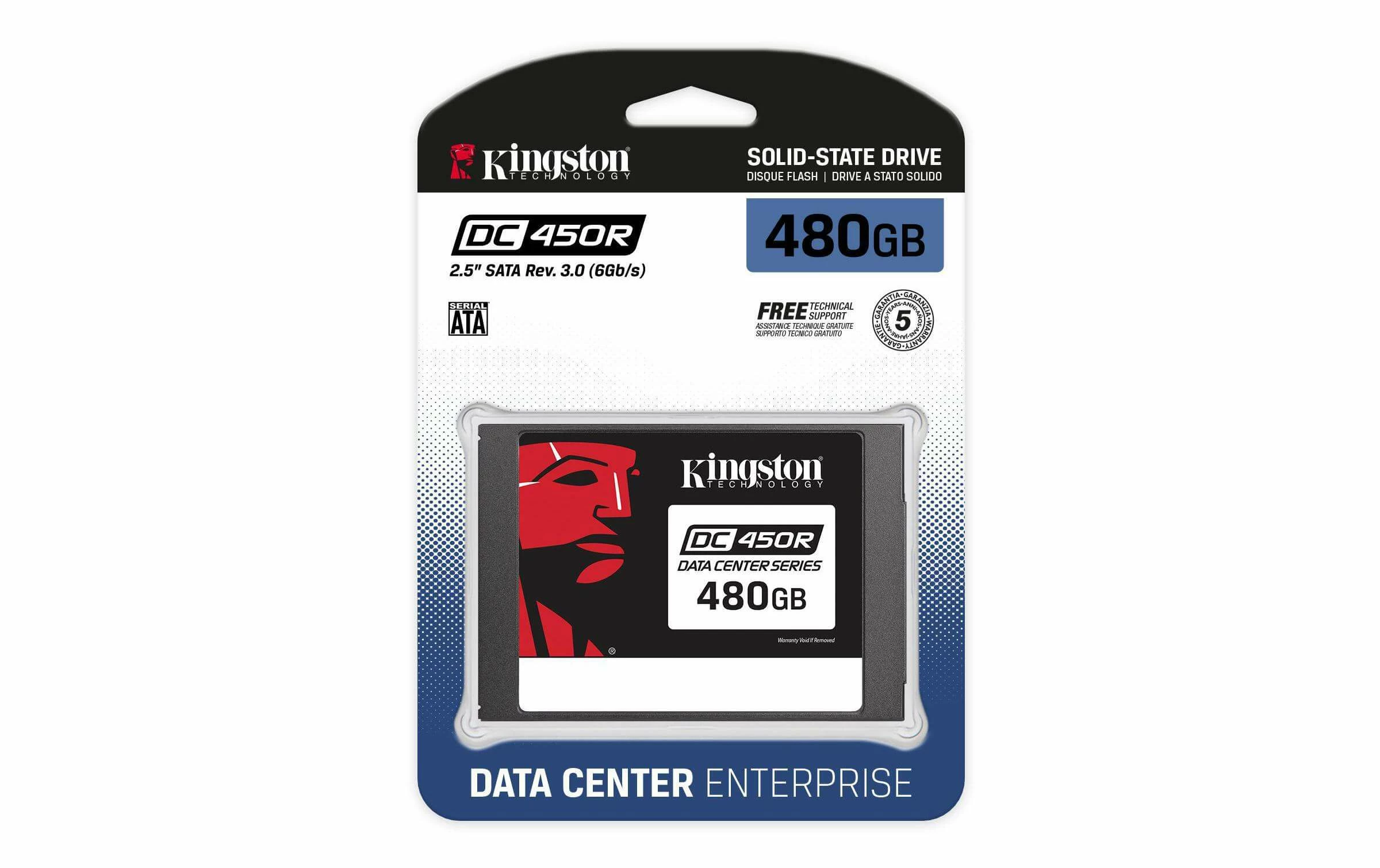 Kingston SSD (Solid State Disks) SSD Data Center DC450R 2.5 – Image 3