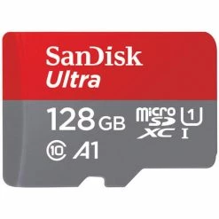 SanDisk Ultra MicroSDXC 128GB - 120MB/s, U1, UHS-I - Cartes Mémoire
