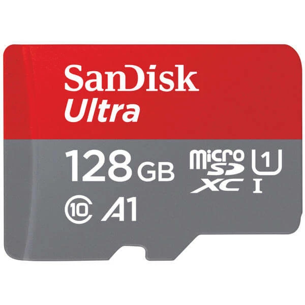 SanDisk Ultra MicroSDXC 128GB - 120MB/s, U1, UHS-I - Cartes Mémoire